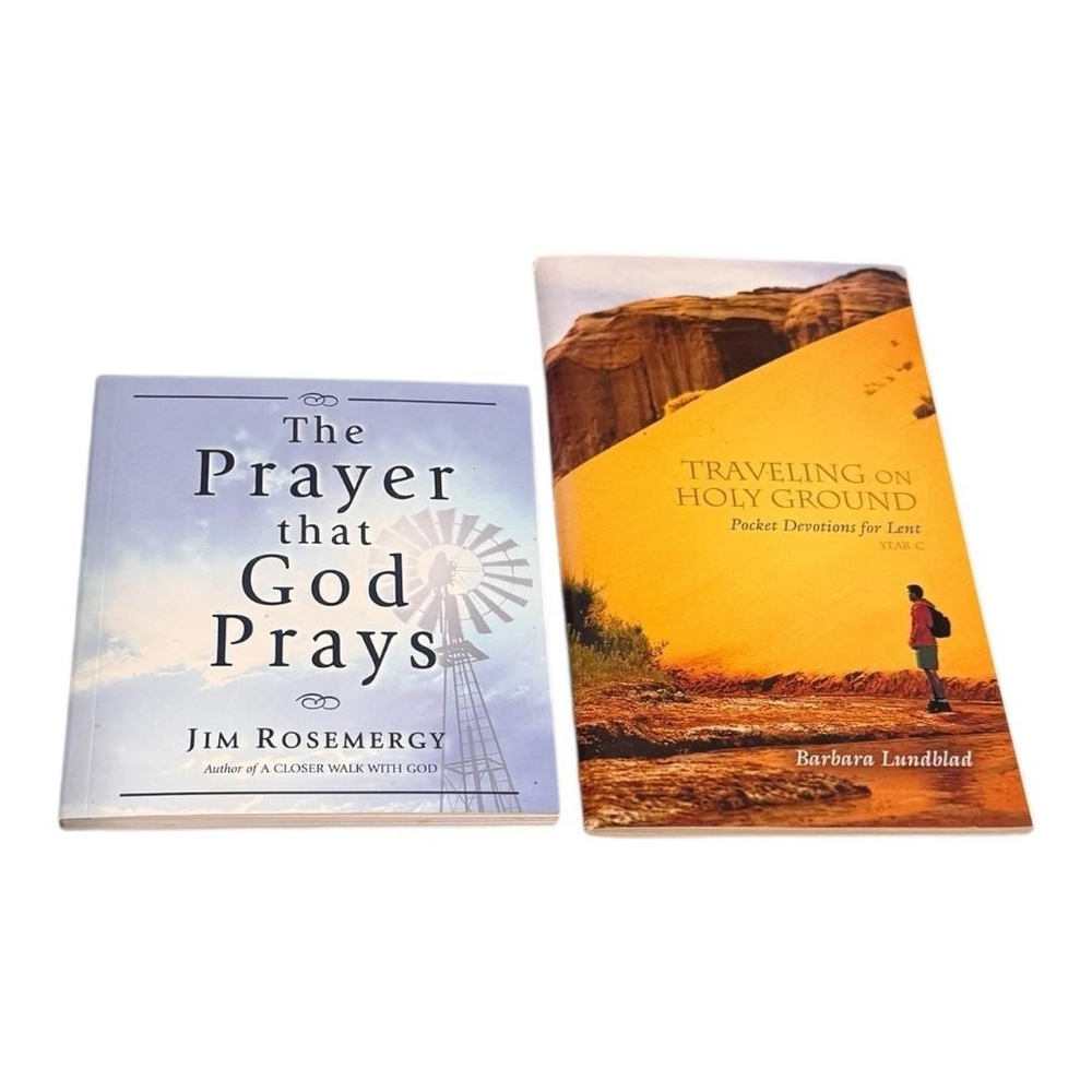 Prayer That God Prays Jim Rosemergy & Traveling On Holy Ground Lundblad PB Lot 2